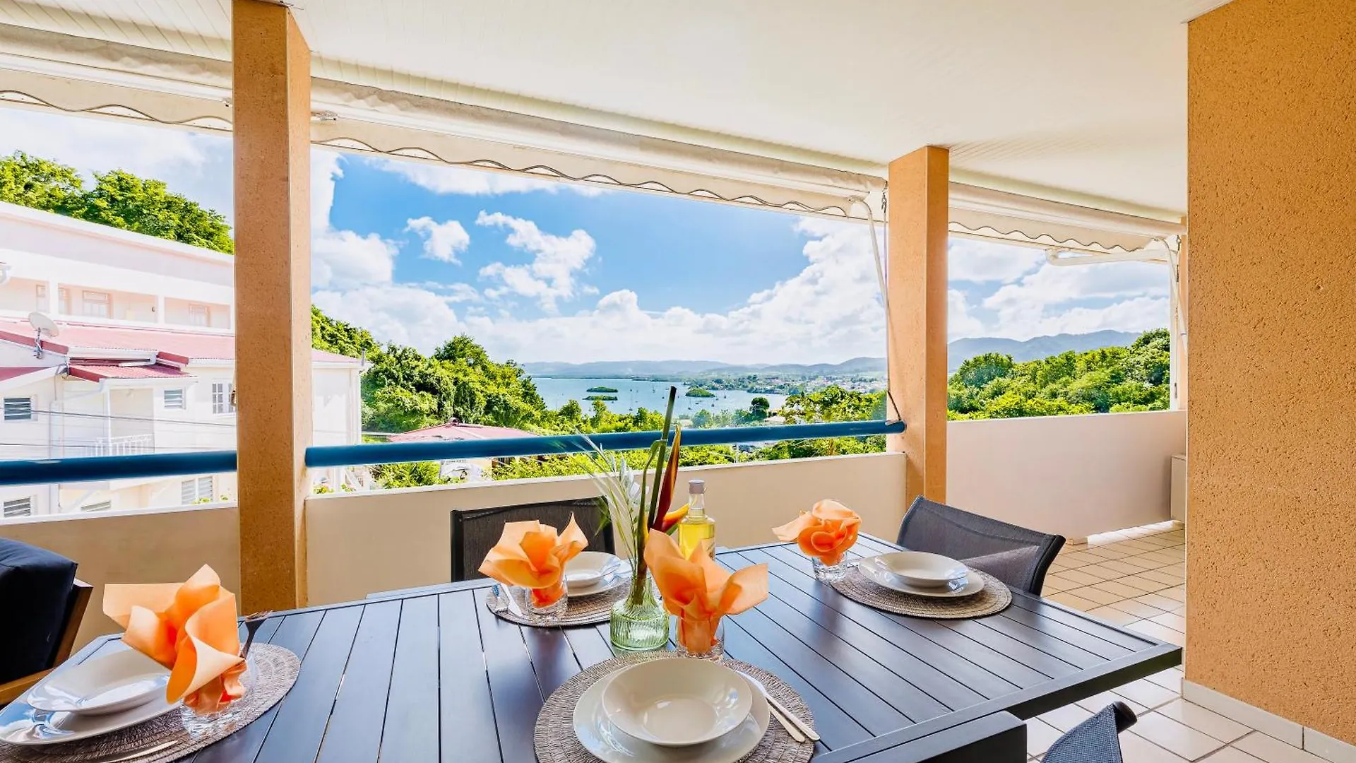 Maison Yole Bleue - Vue Sur Les Trois Ilets