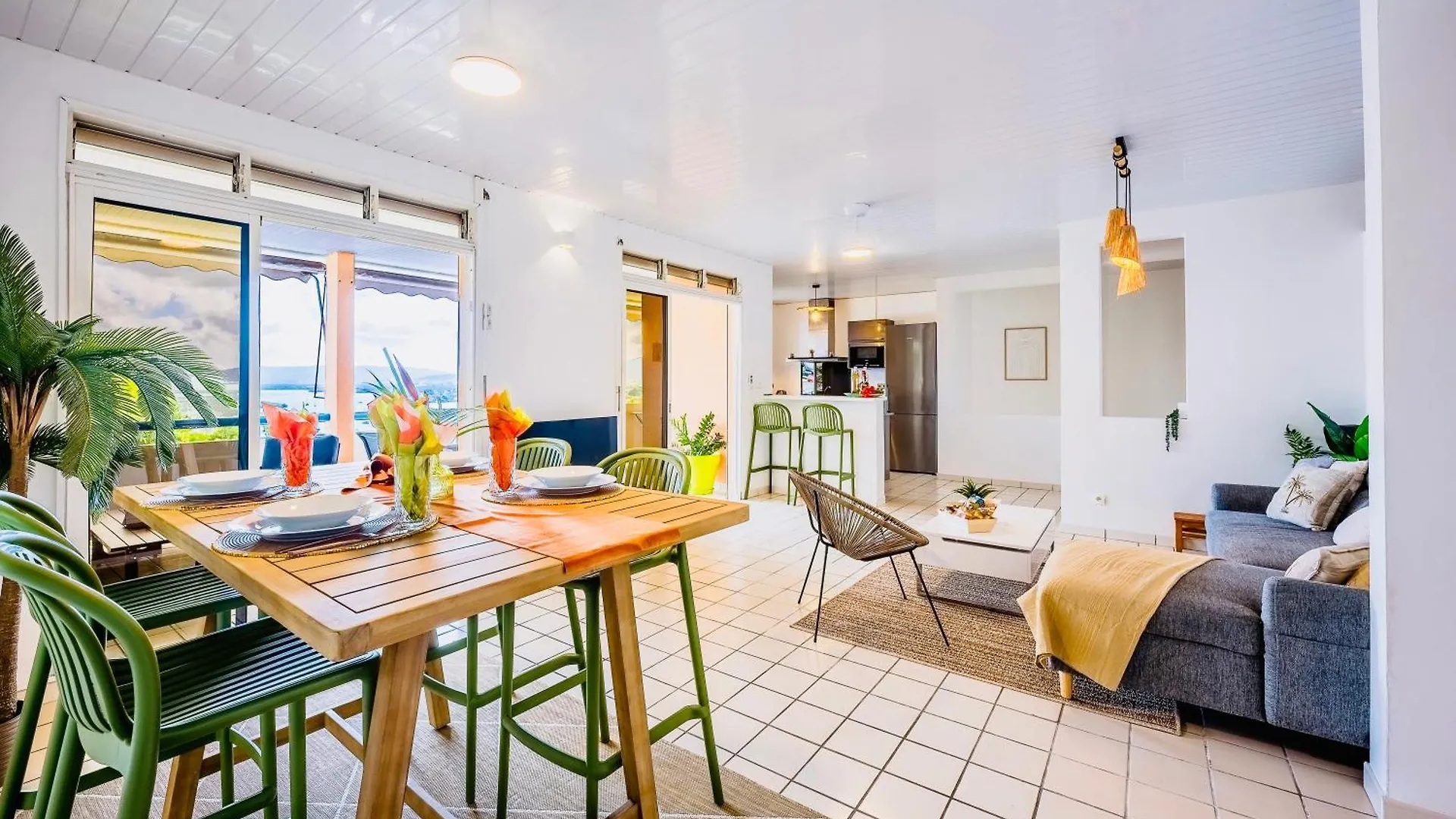Vakantiehuis Maison Yole Bleue - Vue Sur Les Trois Ilets